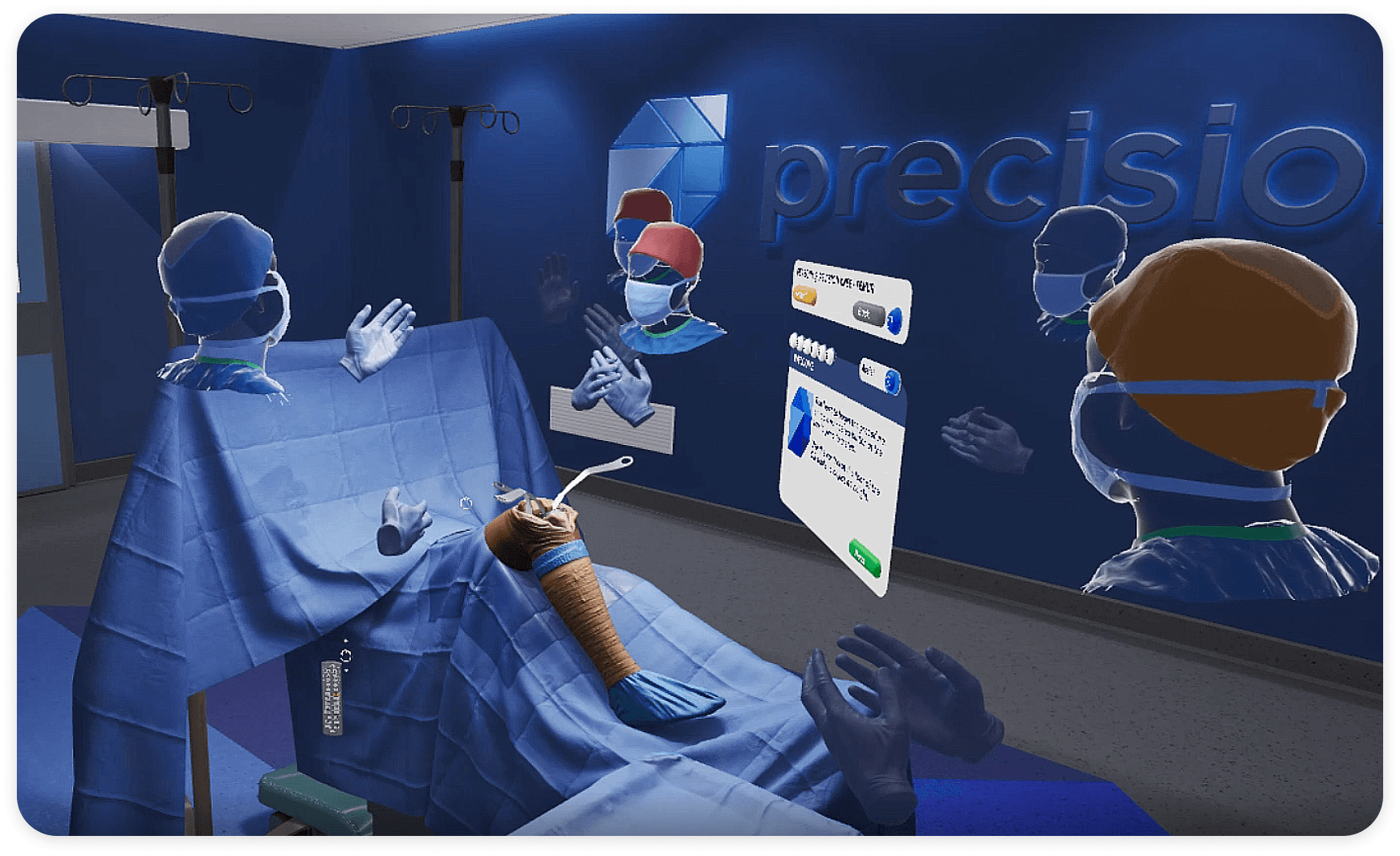 Surgical Trainees Virtual Reality